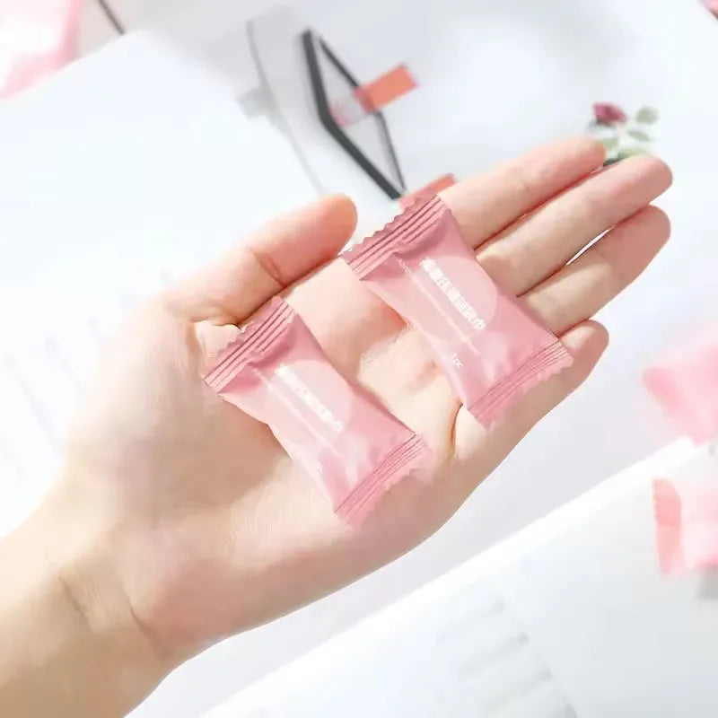 20/50pcs Compressed Towel Travel Outdoor Cotton Non-woven Towel Disposable Face Towel Tablet Cloth Wipes Tissue Makeup Cleaning