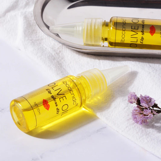 20ml Moisturizing Lip Gloss Olive Oil Lip Base Lip Balm Improve Lip Lines Repair Lip Chapped Essential Oil for Lip Gloss DIY