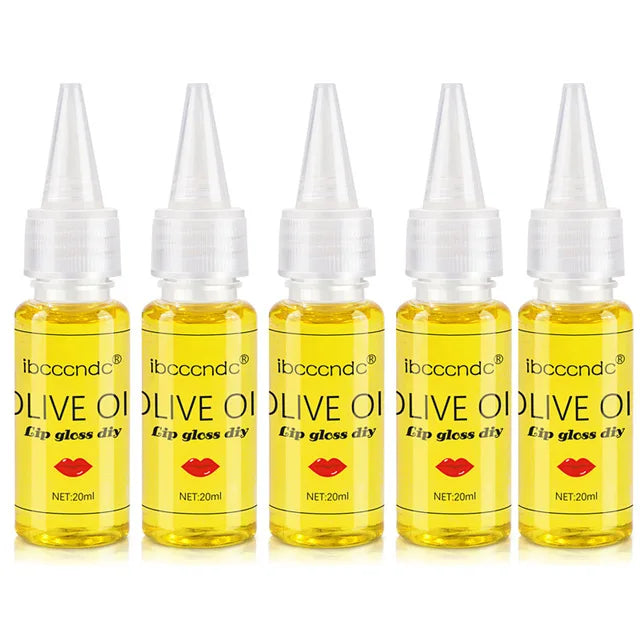 20ml Moisturizing Lip Gloss Olive Oil Lip Base Lip Balm Improve Lip Lines Repair Lip Chapped Essential Oil for Lip Gloss DIY